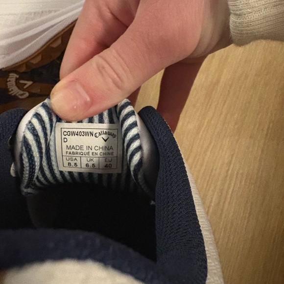 Callaway Woman’s White Golf Shoes - Picture 5 of 5